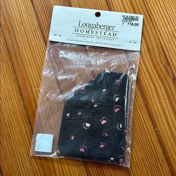 Longaberger Paw Print Basket Liner - Picture 3 of 3